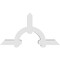 Ekena Millwork Ericson Architectural Grade PVC Gable Bracket, 48"W x 26"H x 4"D x 4"F, 13/12 Pitch GBP048X26X0404ERI00 - alternate 2